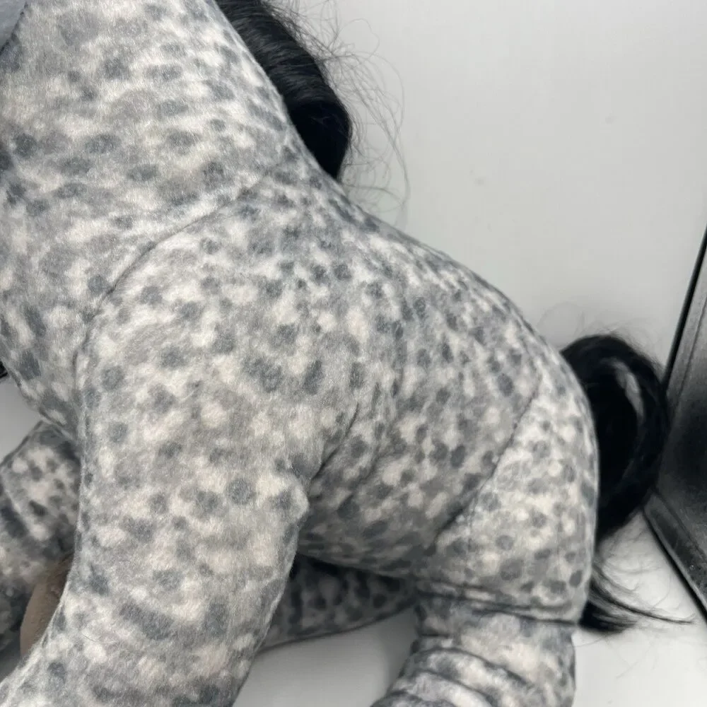 Build A Bear Horses & Hearts Riding Club Appaloosa Gray Horse BAB Plush Stuffed